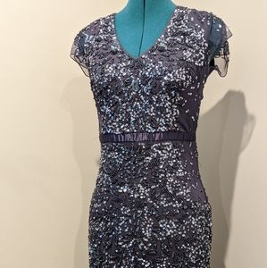 Adrianna Papell Beaded Gown